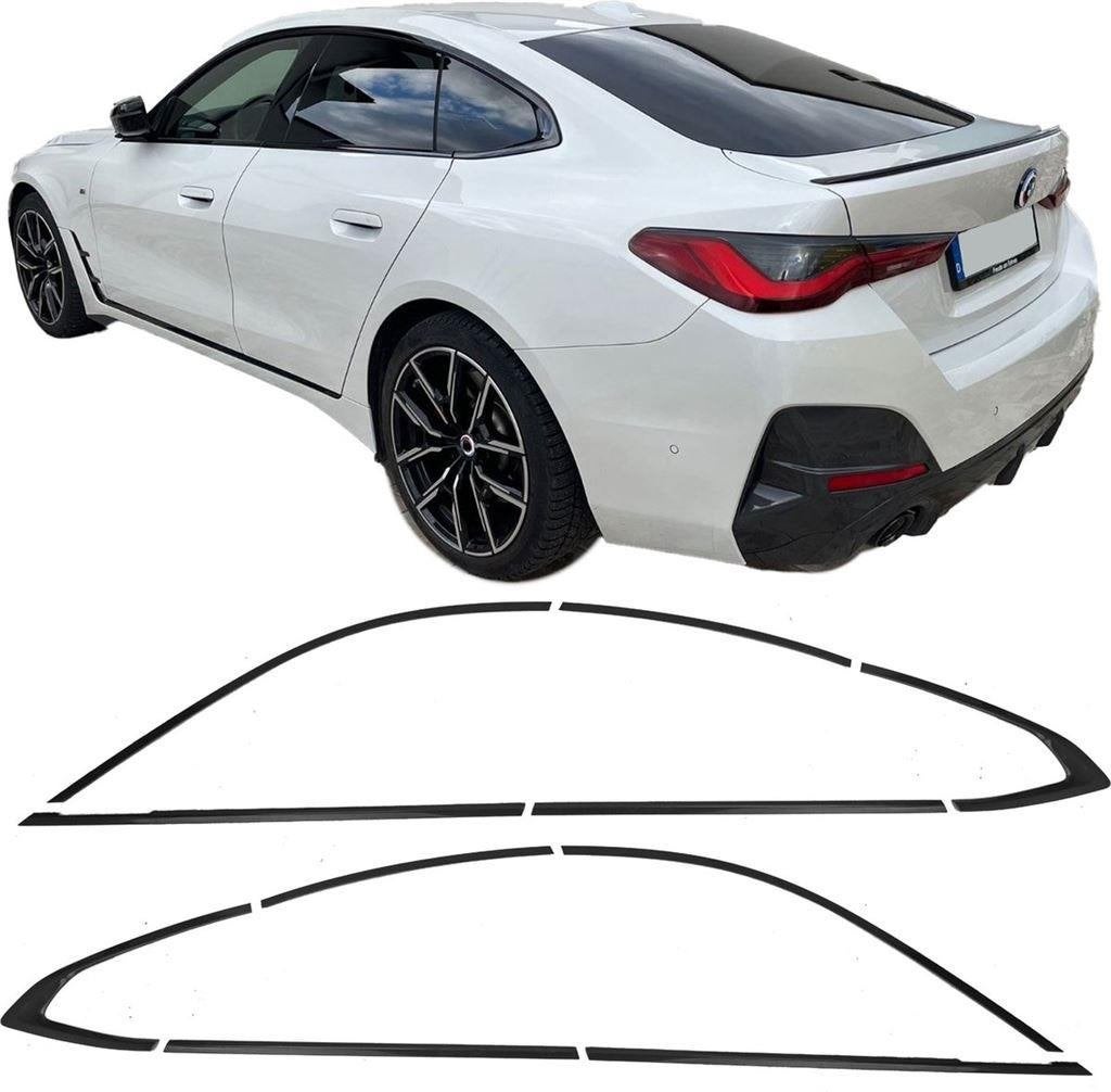 Shadow Line Raam lijsten Glans Zwart Bmw 4 Serie G26 Gran Co, Envoi