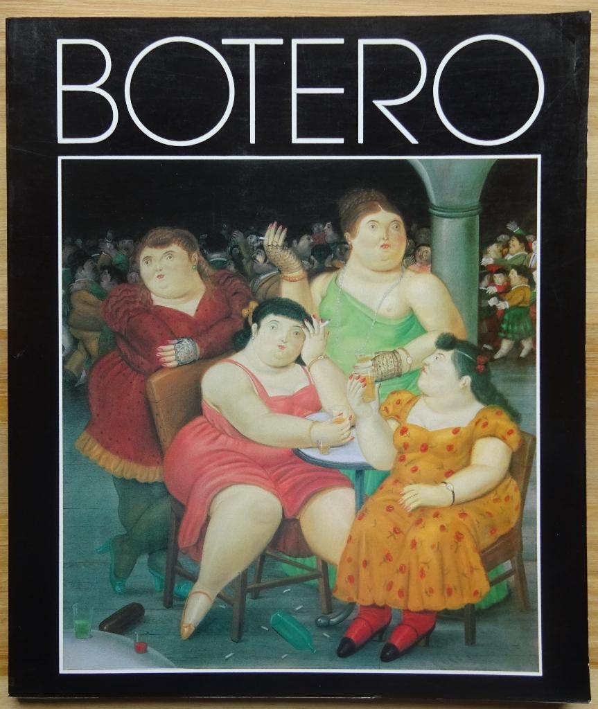 Botero, galerie Veranneman 1988 Casino Knokke, Ophalen of Verzenden, Zo goed als nieuw, Schilder- en Tekenkunst