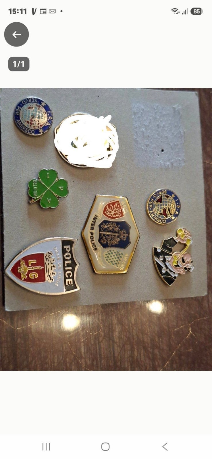pins police, Enlèvement