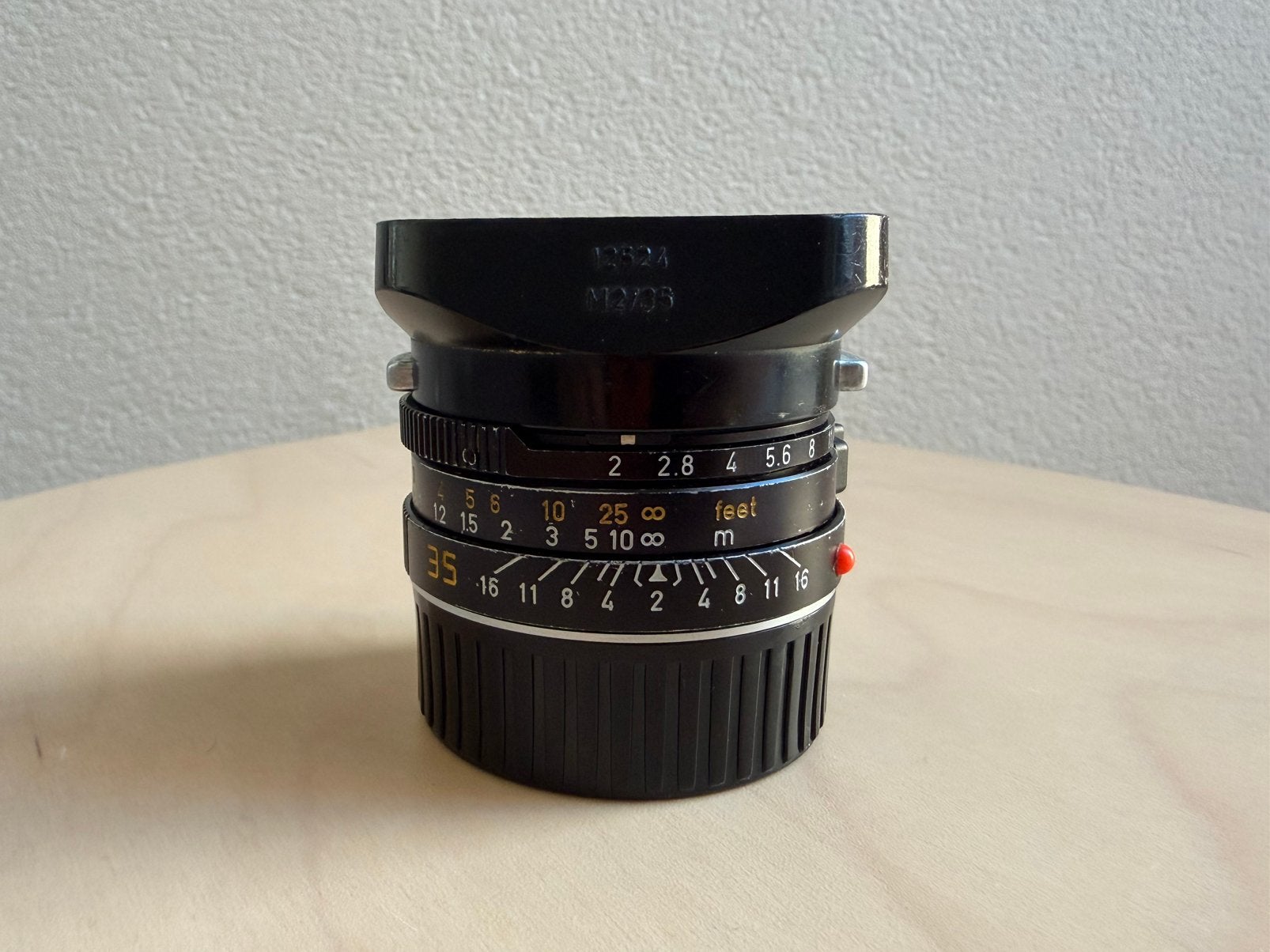 Leica Summicron M 35mm 2.0 IV v4 7 Elements King of Bokeh, Enlèvement ou Envoi, Utilisé