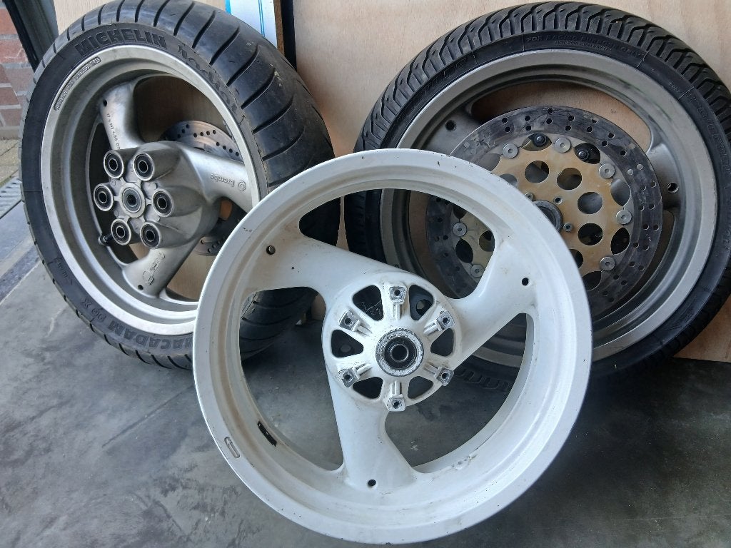 Ducati, Motoren, Ophalen, Gebruikt