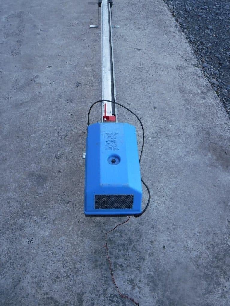 Motor sectionale poort + afstandbediening, Enlèvement, Utilisé