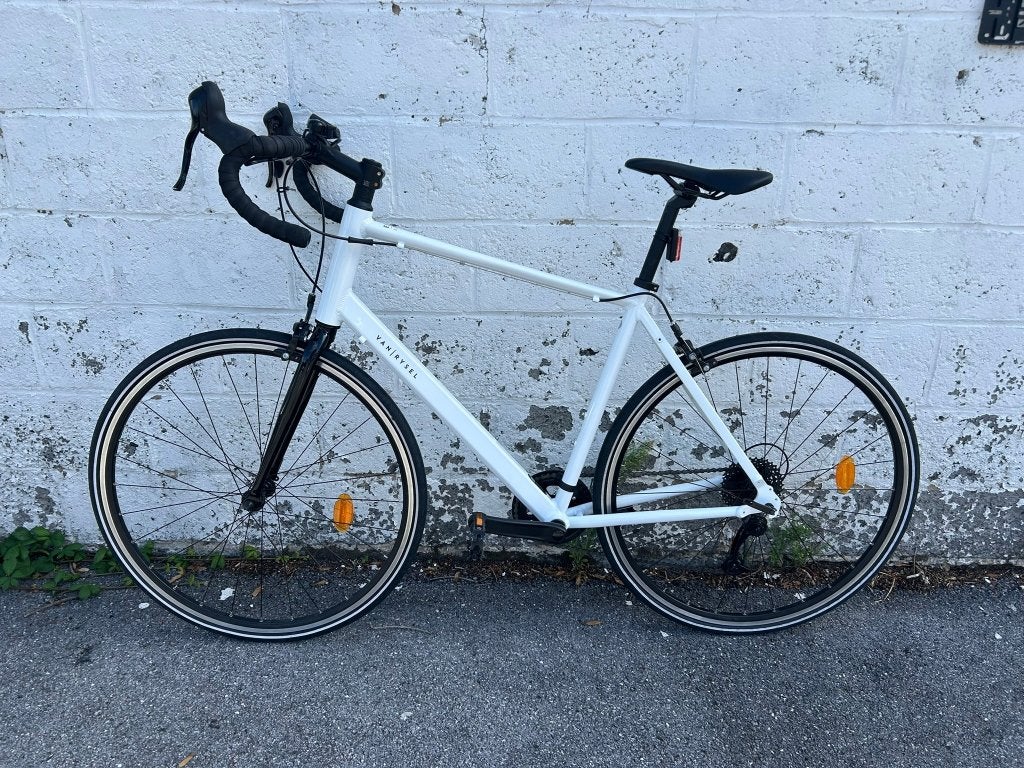 Vélo route EDR EASY VAN RYSEL Blanc, Autres marques, Vitesses, Frein sur jante, Comme neuf