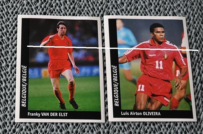 DS Italie/France 98/Belgique/Oliveira - Van Der Elst, Envoi, Neuf, Affiche, Image ou Autocollant