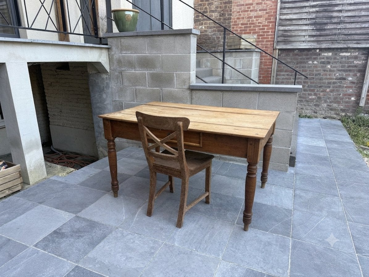 Table de ferme/bureau, Maison & Meubles, Enlèvement, Comme neuf