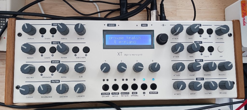 Mutable Instruments Shruthi XT Hybrid Mono Synthesizer, Muziek en Instrumenten, Synthesizers, Ophalen of Verzenden, Gebruikt