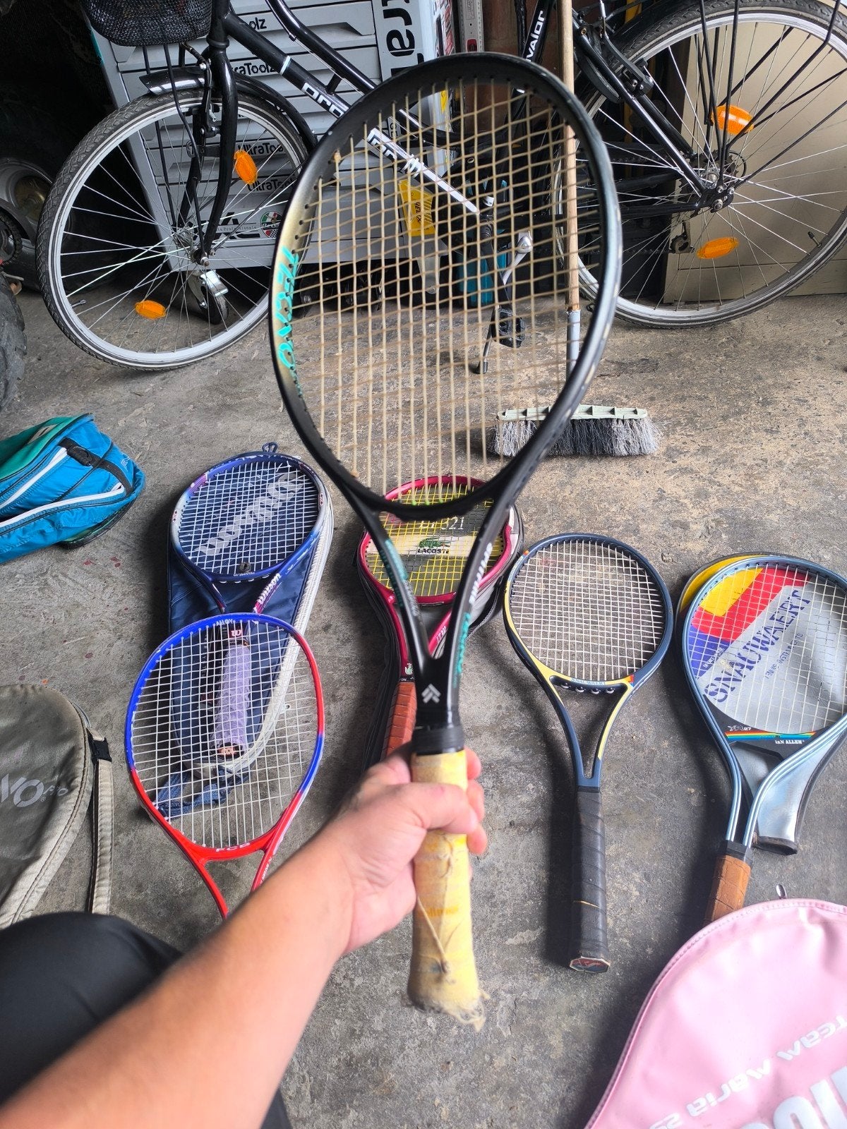 Vintage racketset, Ophalen of Verzenden