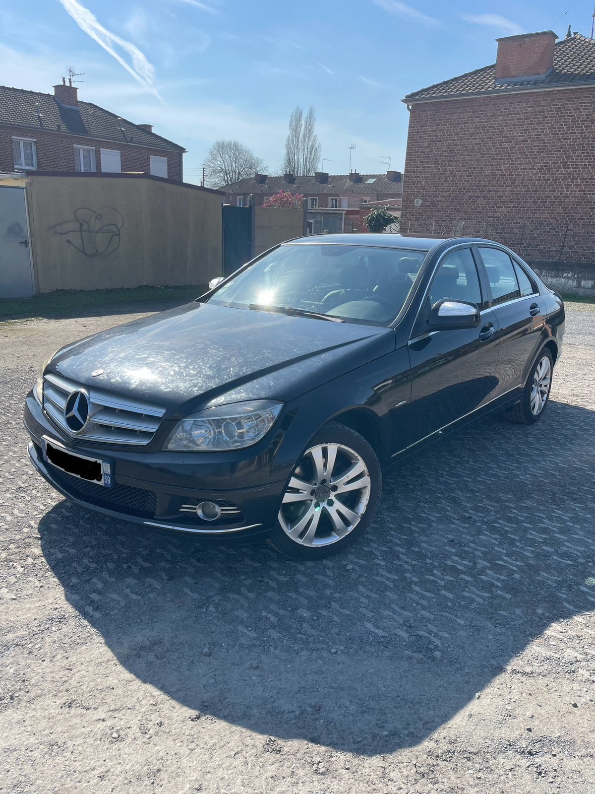 Mercesdes c200 2008, Auto's, Leder, Particulier, C-Klasse, Te koop