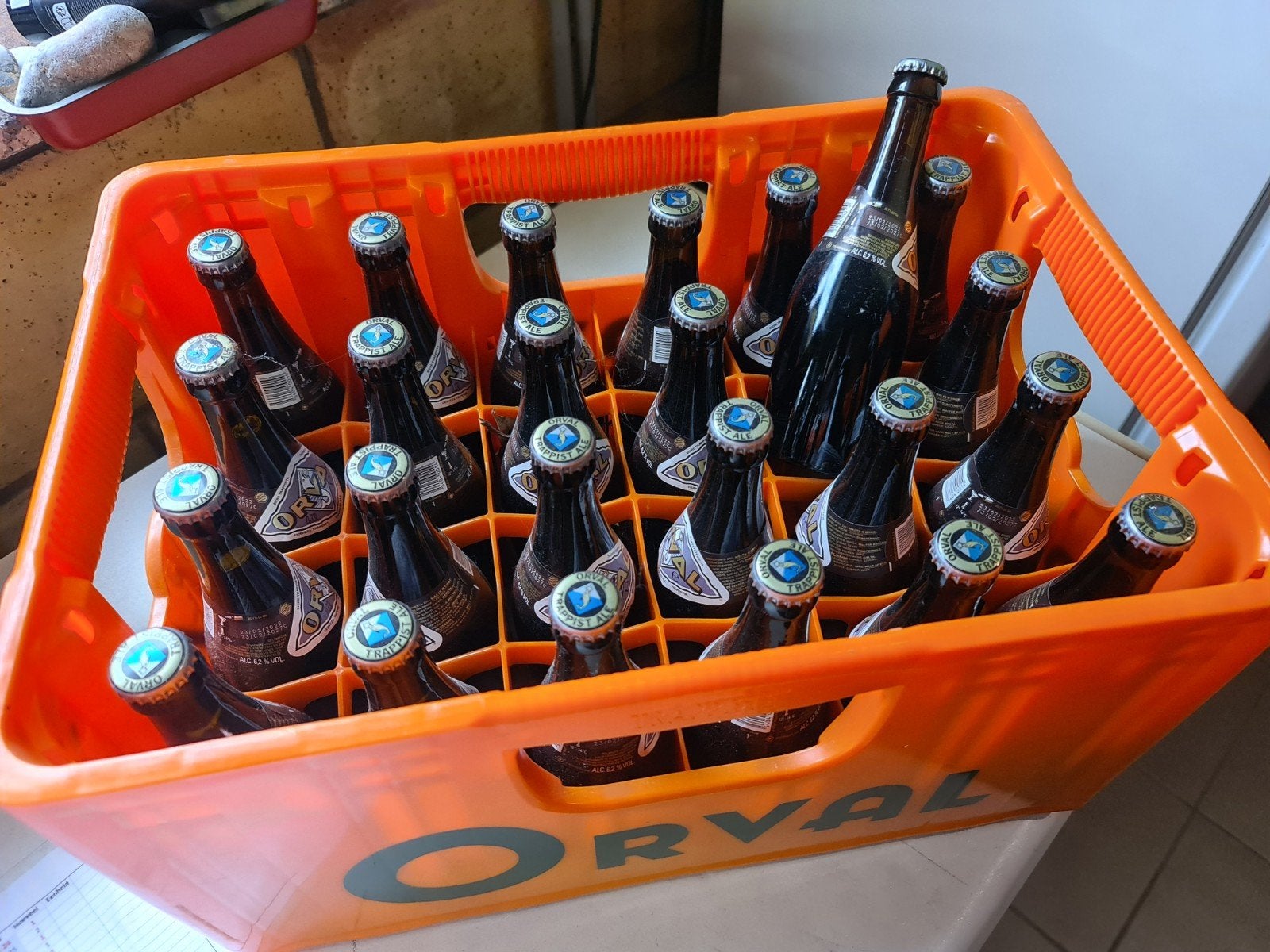 1bak oude Orval  2022, Enlèvement