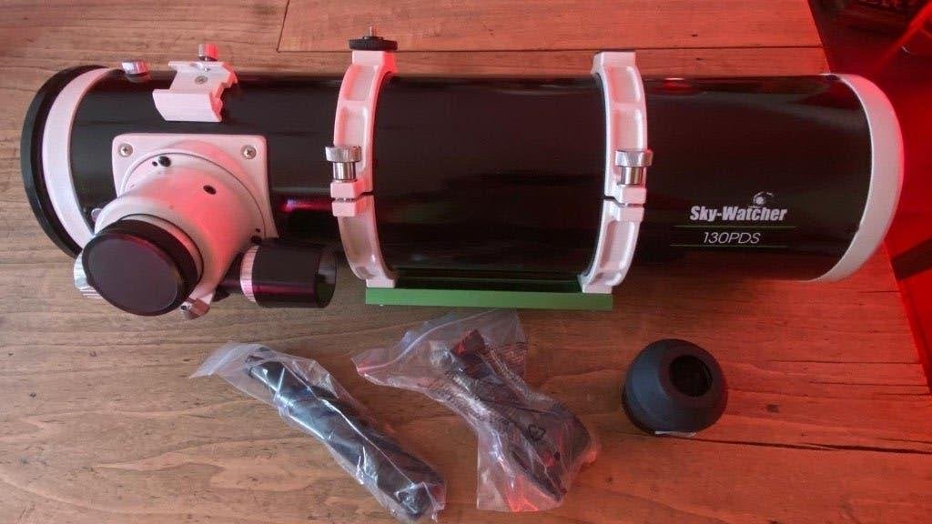 Télescope Sky-Watcher 130PDS (Newton) État Neuf (Utilisé 3X), TV, Hi-fi & Vidéo, Matériel d'optique | Télescopes, Comme neuf, Télescope réflecteur (miroirs)