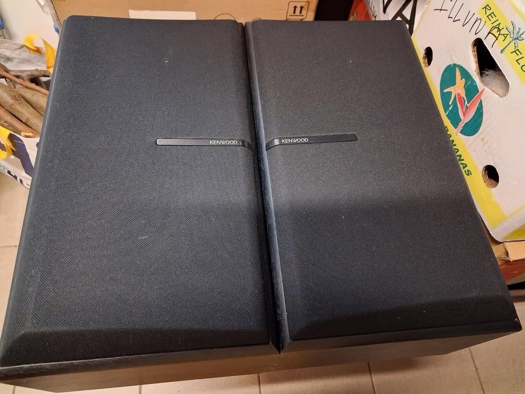 2x geluidsprekerboxen, 70W/stuk, merk kenwood, Ophalen of Verzenden