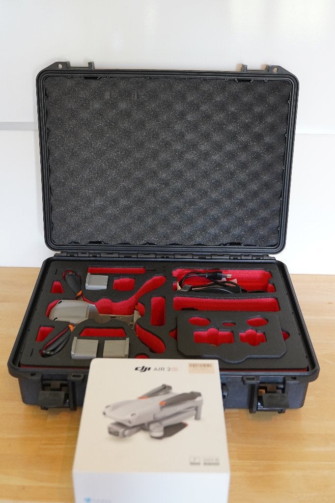 Combo DJI Air 2S + étui rigide, Drone avec caméra, 250 à 900 g, Enlèvement ou Envoi, Qualité supérieure