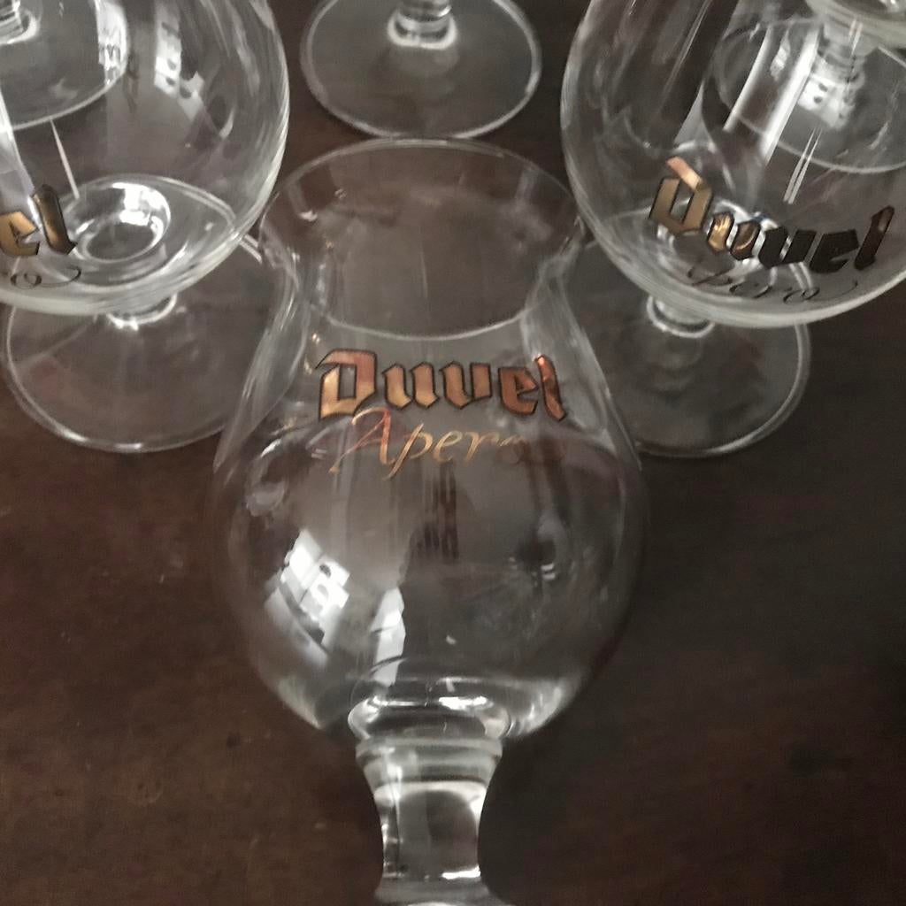 6 degustatie glaasjes Duvel Apero, Ophalen of Verzenden, Duvel