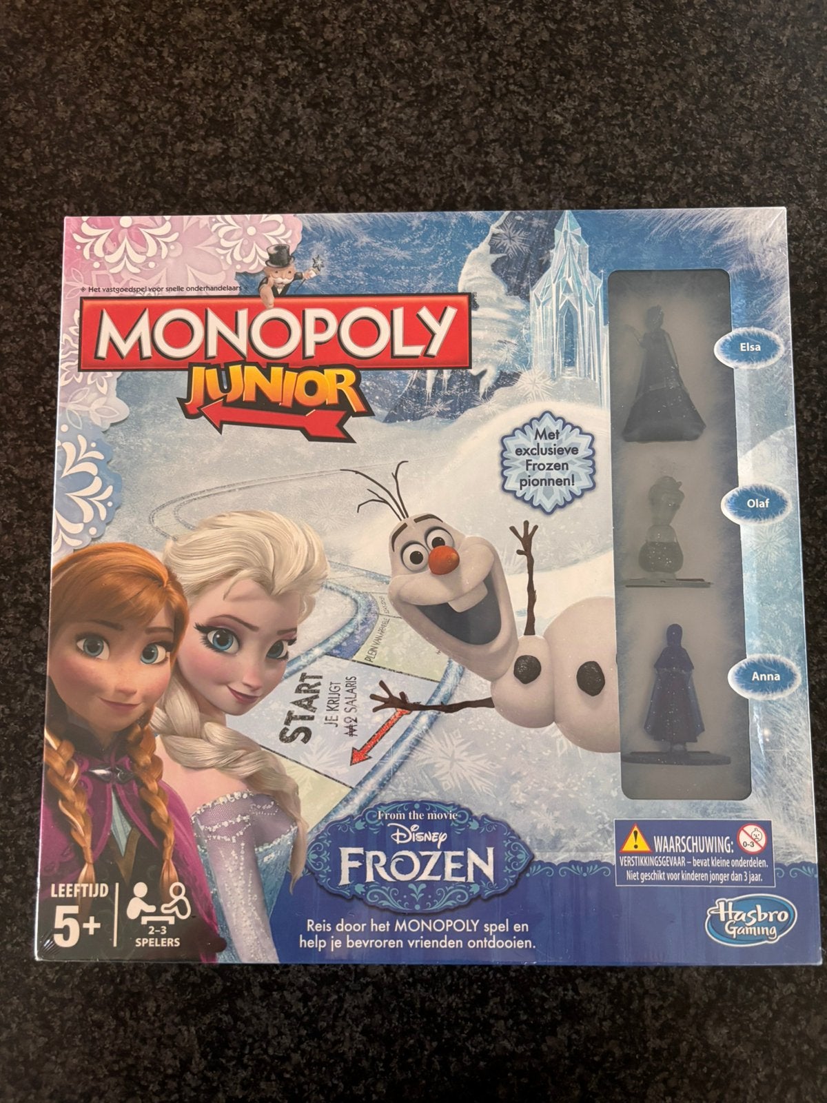 Monopoly junior Frozen, Hobby en Vrije tijd, Ophalen, Nieuw