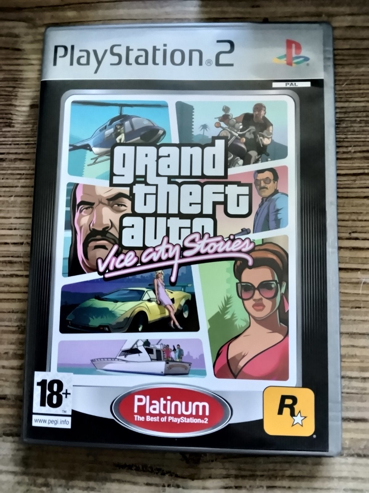 Les histoires de Grand Theft Auto : Vice City pour PlayStati, 1 joueur, À partir de 18 ans, Aventure et Action, Comme neuf