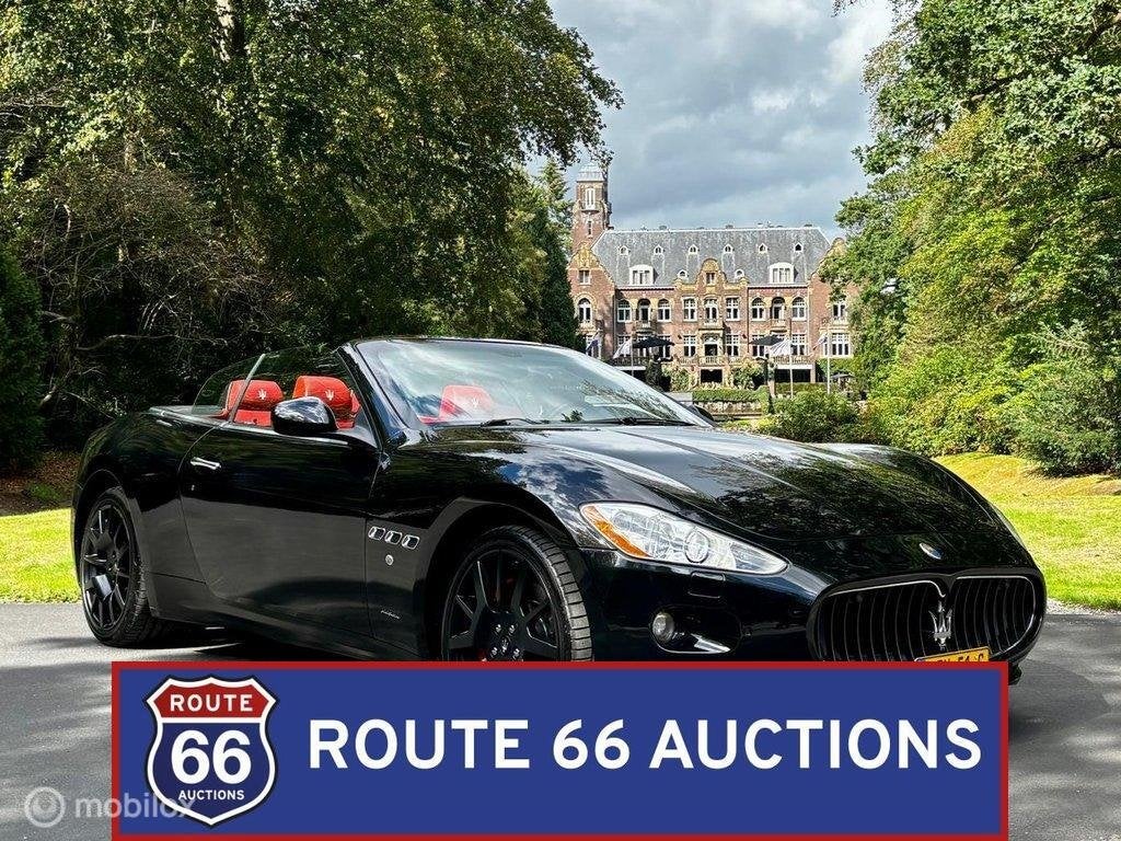 Maserati GranCabrio | 2010 | Route 66 Auctions, Autos, Achat, Entreprise, Boîte manuelle, Autre carrosserie
