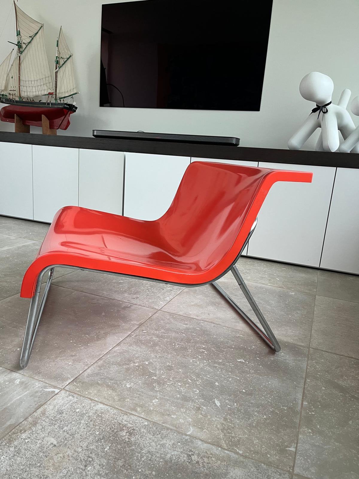 Fauteuil FORM - Piero Lissoni pour Kartell, Maison & Meubles, Enlèvement, Comme neuf, Synthétique