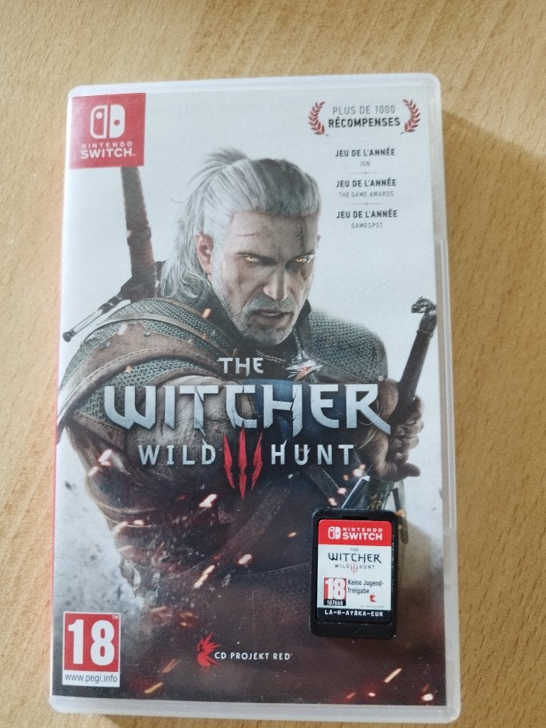 The Witcher wild hunt, Neuf, Enlèvement ou Envoi, 1 joueur, À partir de 18 ans