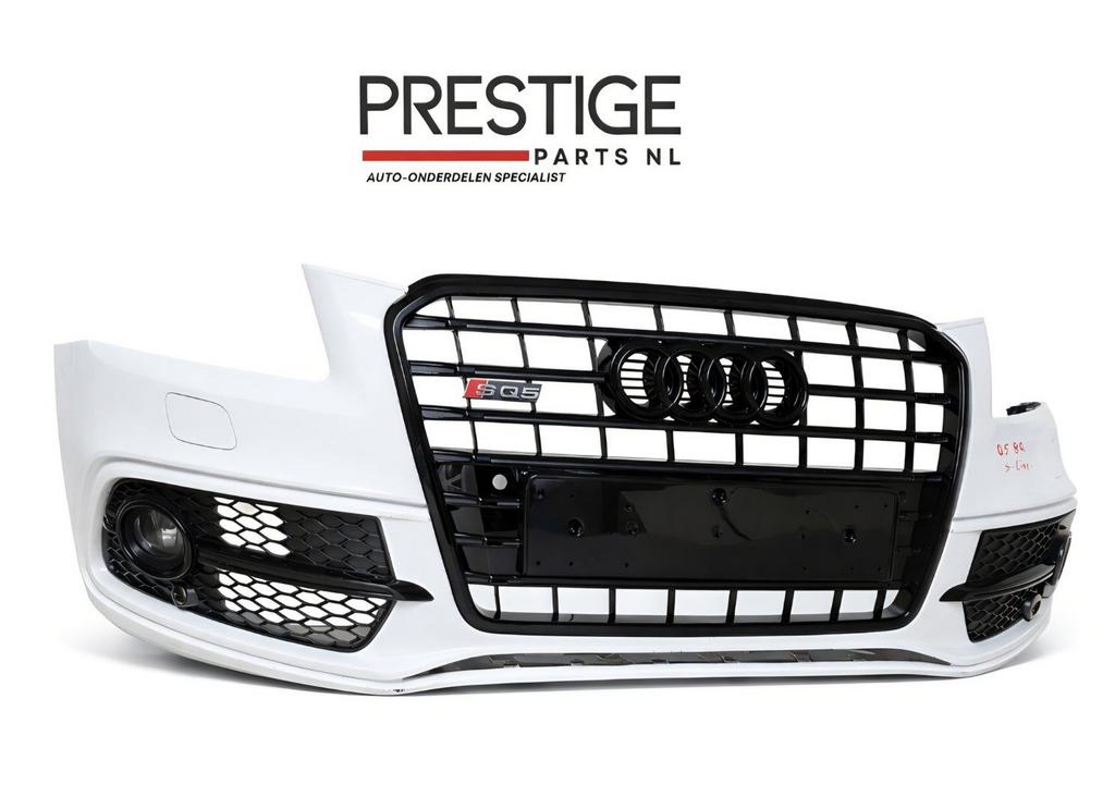 Voorbumper Audi Q5 8R Facelift S-Line SQ5 Origineel bj.2012-, Auto-onderdelen, Gebruikt, -, Voor, Ophalen of Verzenden