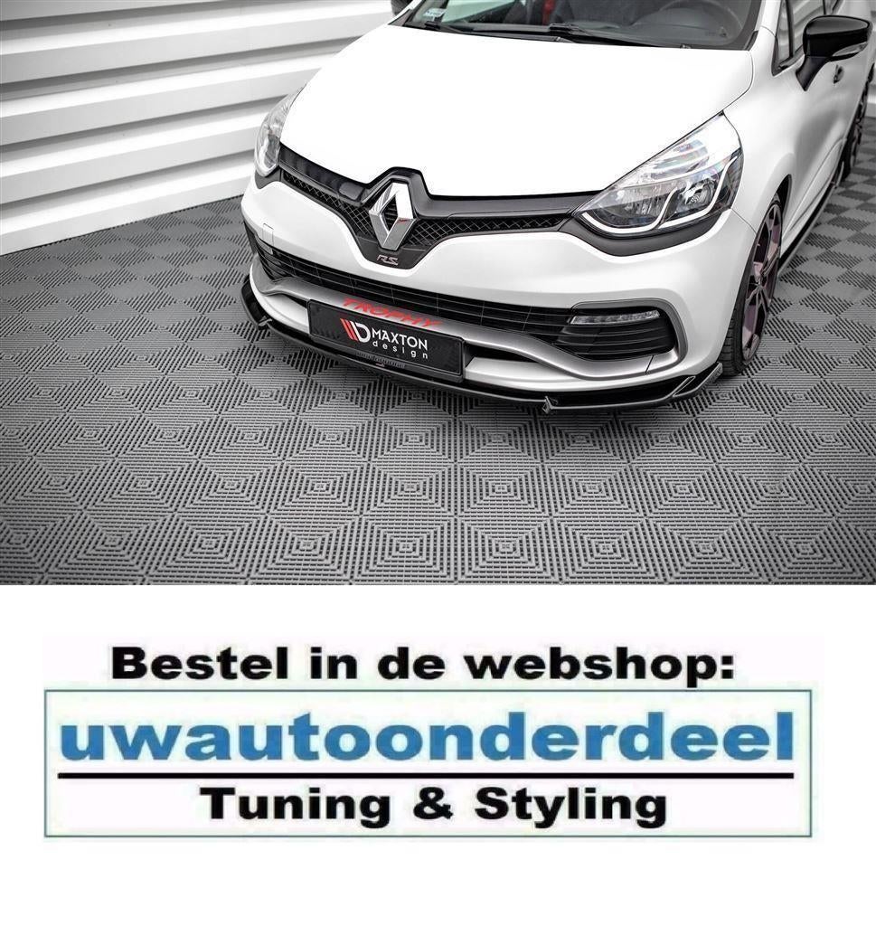 Maxton Design Spoiler Splitter Lip Renault Clio RS, Auto diversen, Tuning en Styling, Verzenden