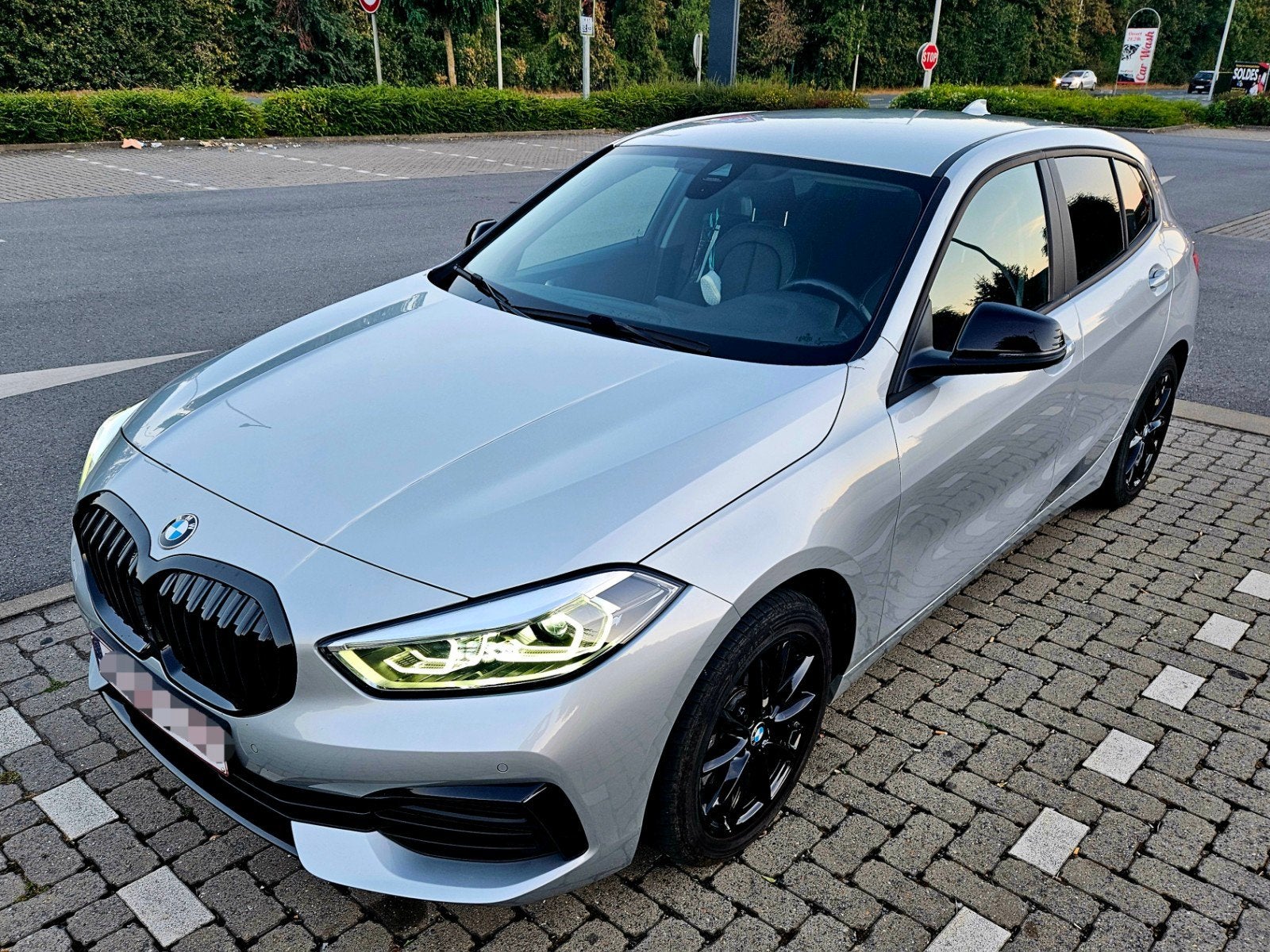 BMW 116i 62000km Euro6d LEZ Car-Pass, Auto's, BMW, Voorwielaandrijving, 1 Reeks, 139 g/km, Leder