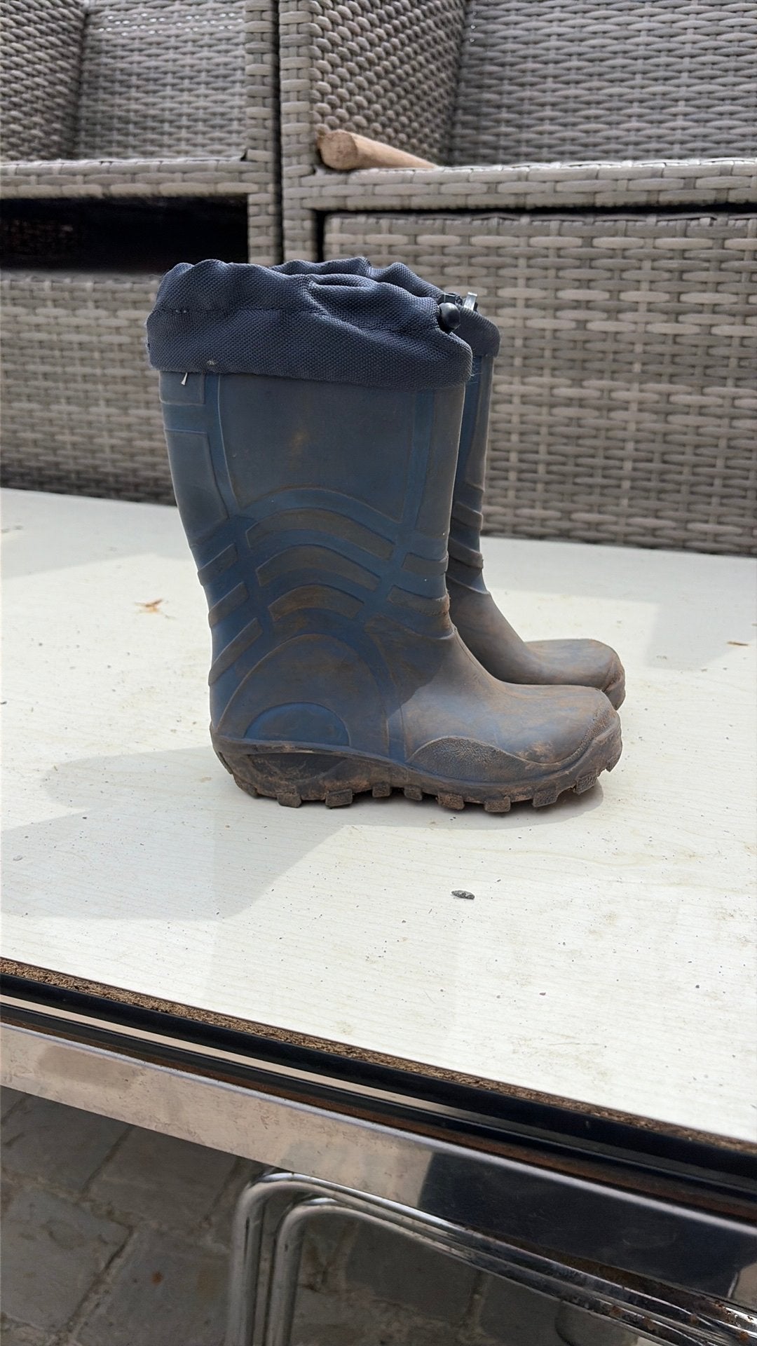 Regen laarzen kinderen, Kinderen en Baby's, Ophalen, Gebruikt, Laarzen, Jongen