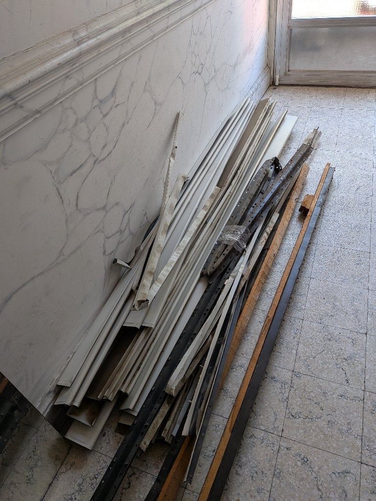 Gratis oud ijzer, Doe-het-zelf en Bouw, Metalen, Ophalen, Gebruikt, Overige metalen