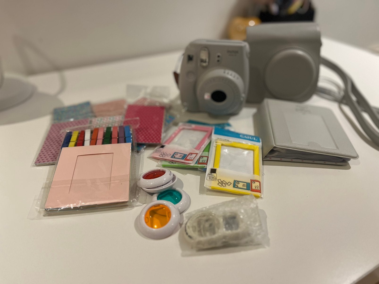 Fujifilm Instax Mini 9 - kit complet + accessoires, Enlèvement ou Envoi, Comme neuf