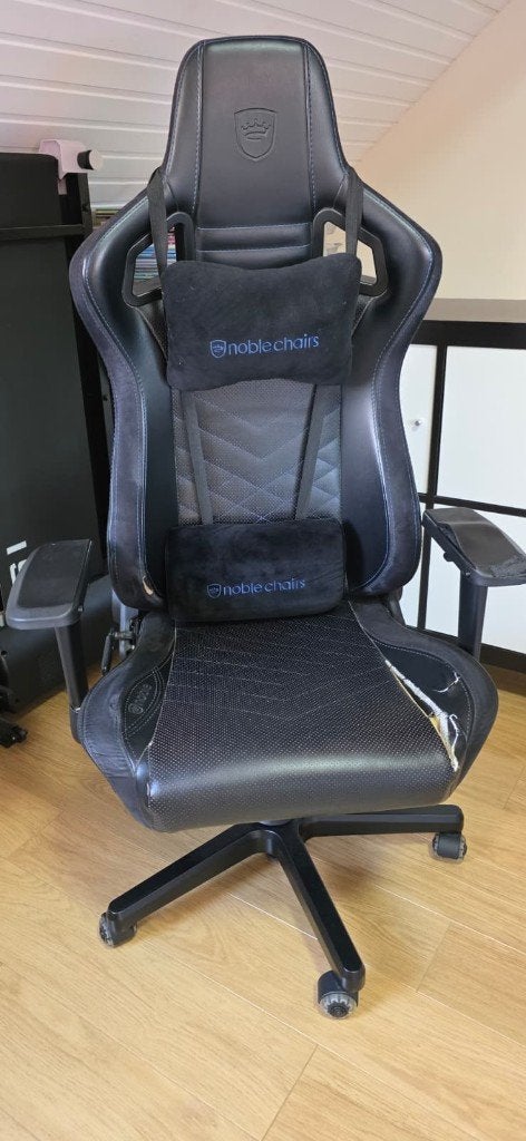 Gaming Chair - Noblechairs EPIC Series – Black, Maison & Meubles, Chaises de bureau, Chaise de bureau de gaming, Enlèvement, Utilisé