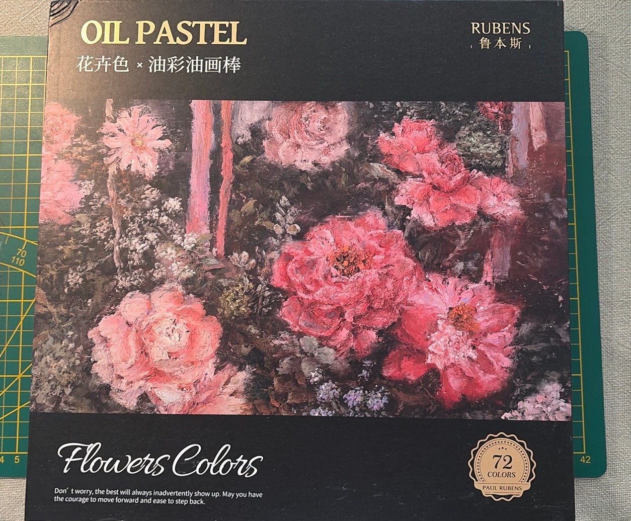 Paul Rubens Oil Pastel Flowers Colors 72st, Hobby en Vrije tijd, Tekenen, Ophalen, Zo goed als nieuw, Overige typen