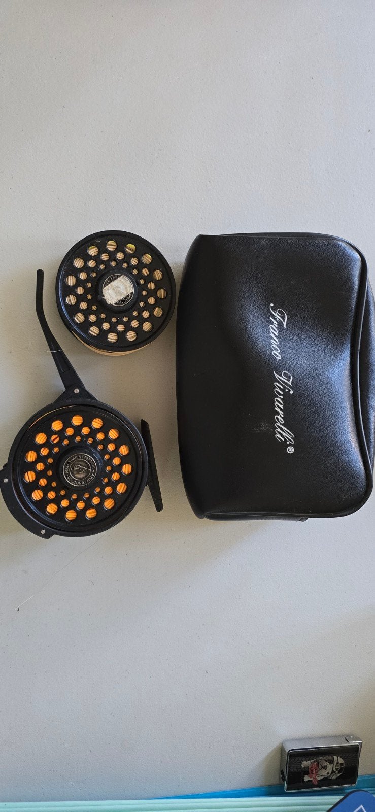 moulinet mouche semi automatique Franco Vivarelli, Moulinet