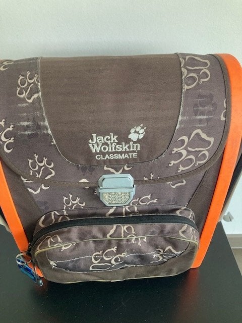 Jack Wolfskin boekentas, Ophalen, Rugtas, 40 tot 50 cm, Grijs
