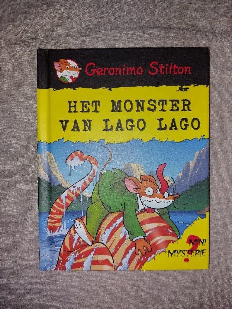 Geronimo Stilton - Het monster van Lago Lago - mini mysterie, Ophalen of Verzenden, Gelezen