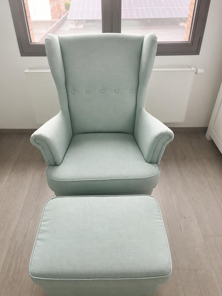 Prachtige groene zetel – zeer goede staat, Kinderen en Baby's, Kinderkamer | Complete kinderkamers, Ophalen, Zo goed als nieuw