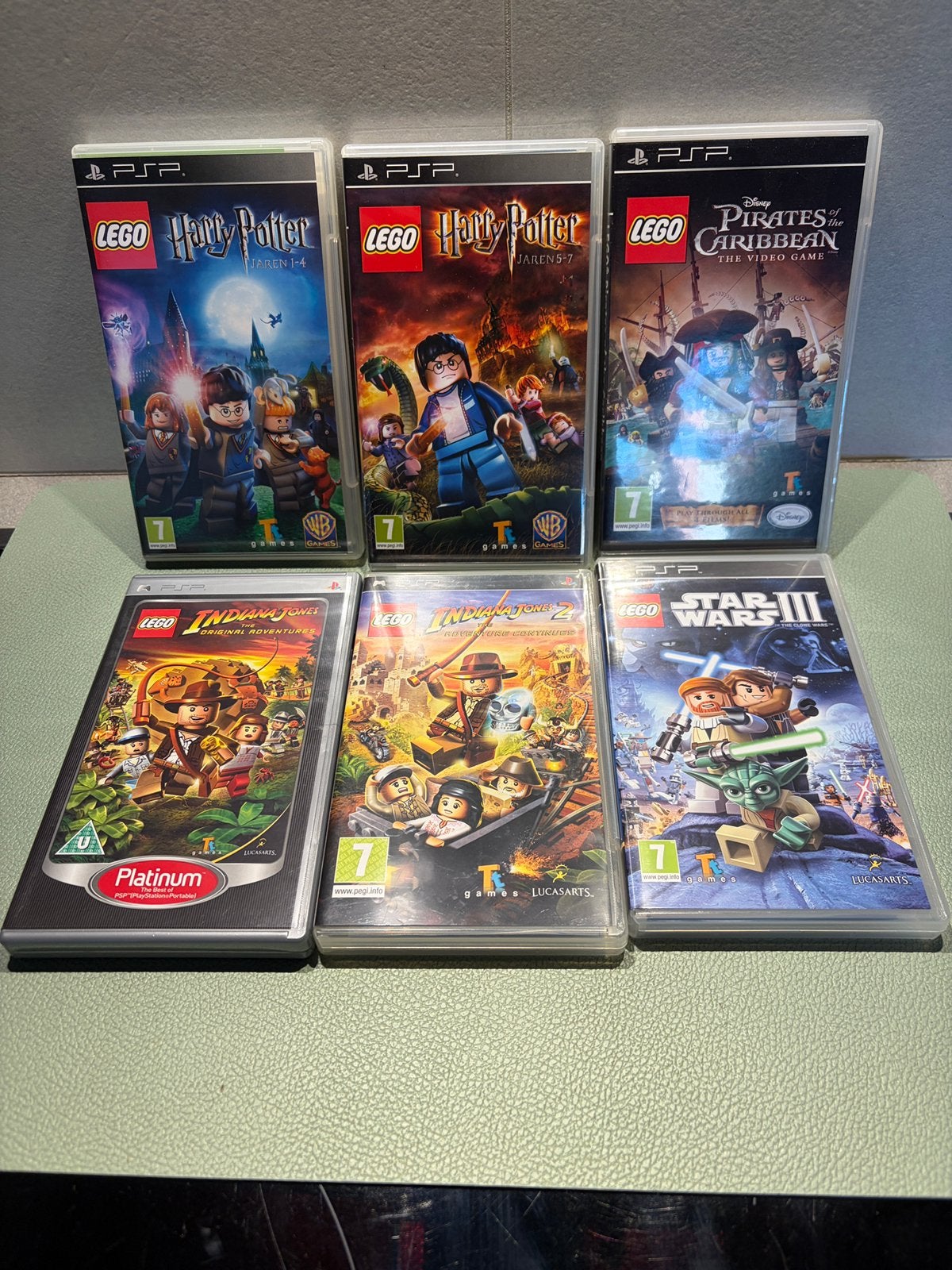 6 jeux PSP LEGO amusants en très bon état., Enlèvement ou Envoi, Comme neuf, Aventure et Action