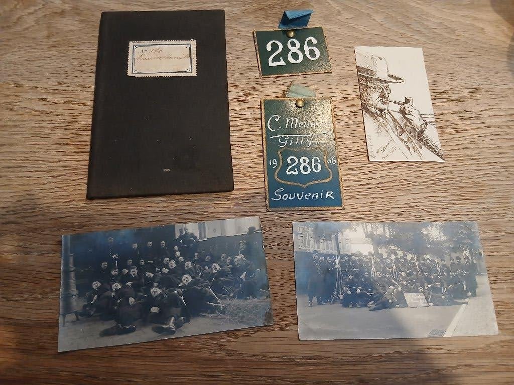 Lot garde civique 1926, Collections, Envoi, Autres, Photo ou Poster