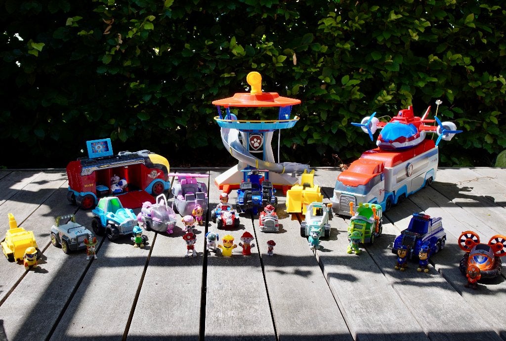 Grand ensemble de jouets Paw Patrol - Lookout Tower, …, Enfants & Bébés, Jouets | Véhicules en jouets, Utilisé, Enlèvement