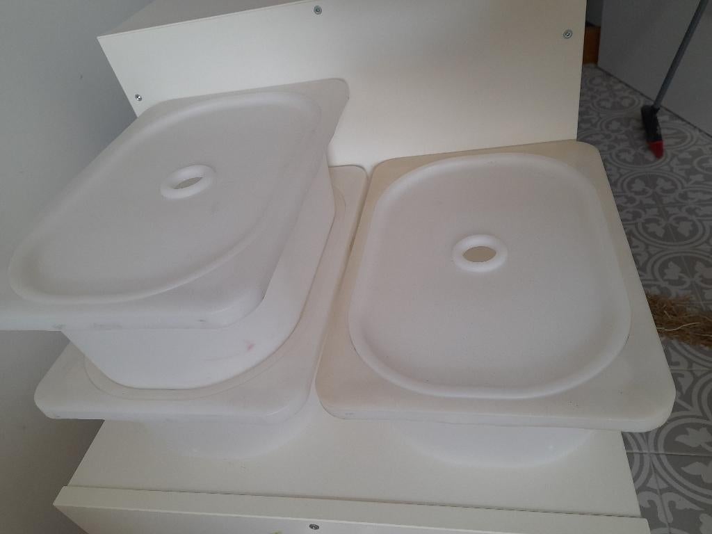 Bacs de rangement étagère Trofast, Enlèvement, Utilisé