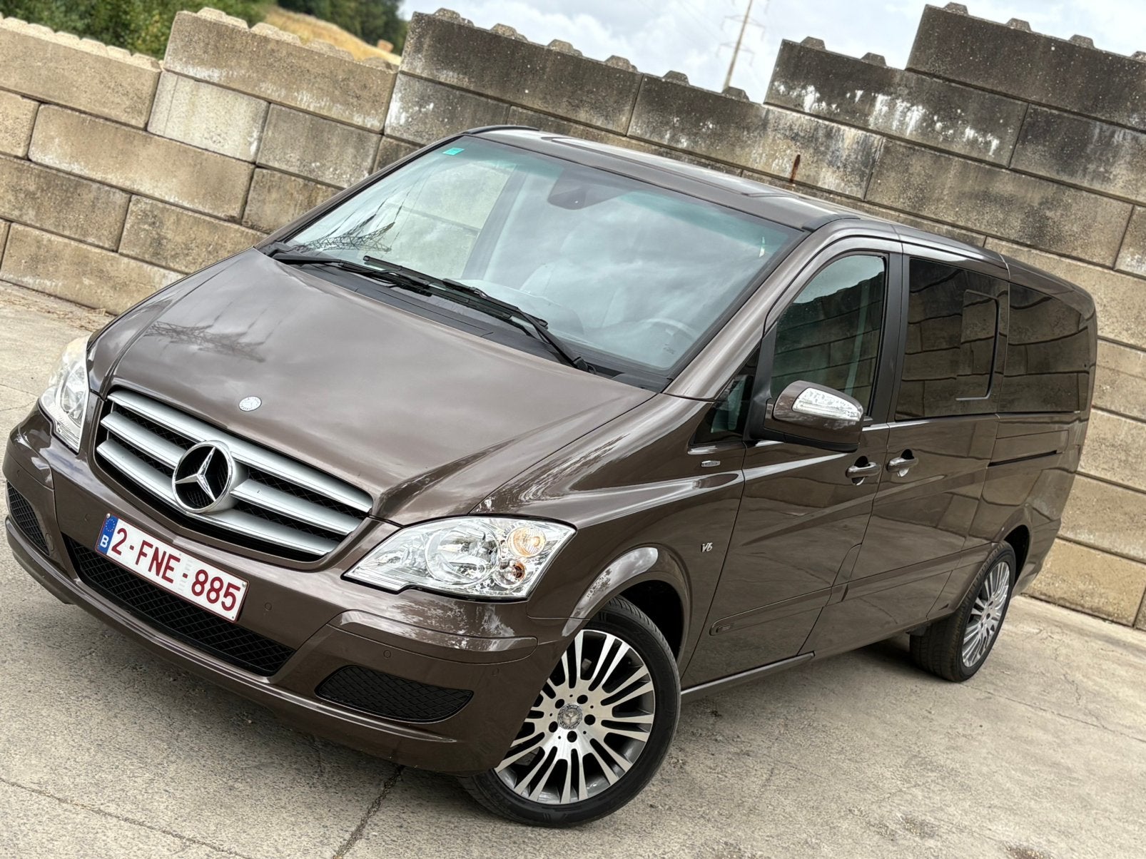 Mercedes viano 3.0 v6 8plaatsen of lichte vracht, Auto's, Mercedes-Benz, Automaat, Euro 5, Elektrische ramen, Diesel