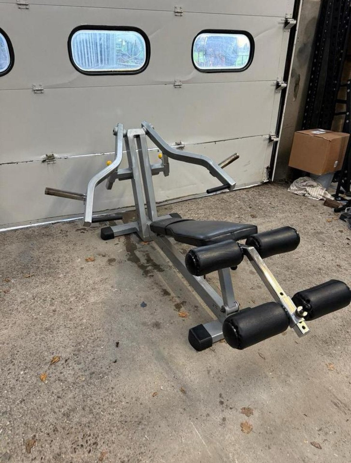 Decline benchpress machine / bench press / brustpresse, Ophalen, Gebruikt, Benen, Overige typen
