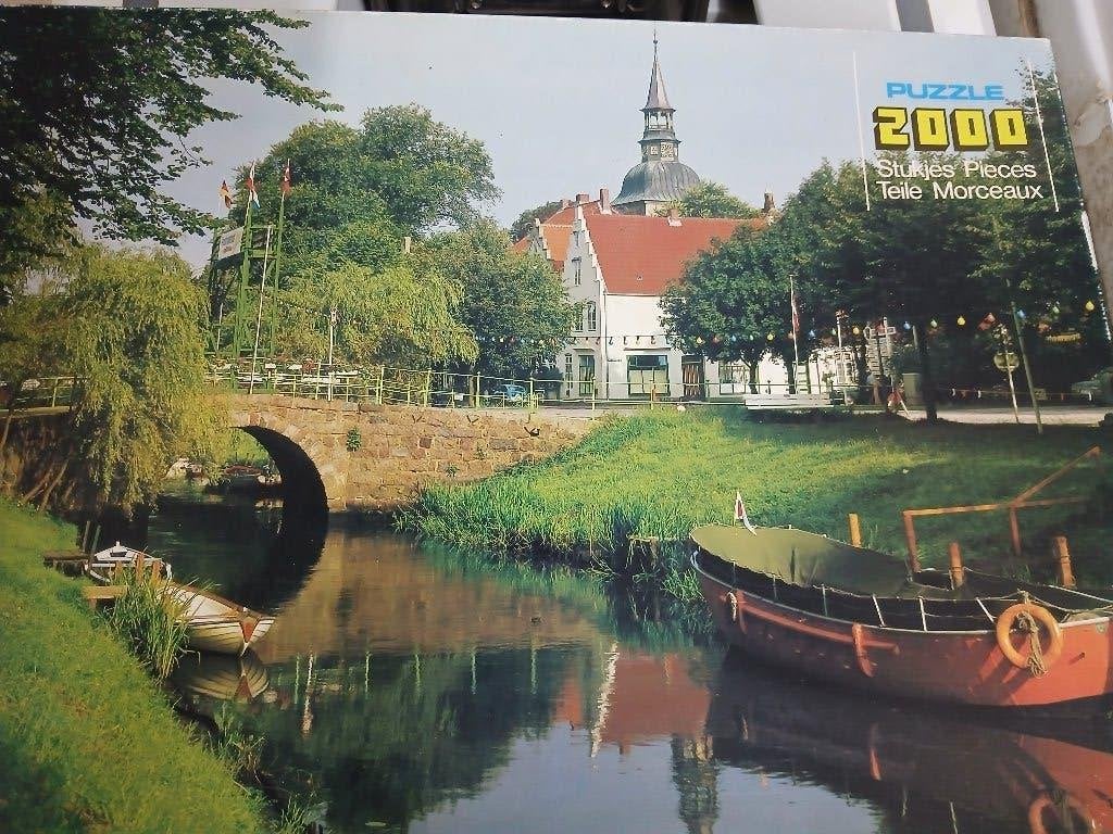 Puzzles 1000-1500-2000pieces, Enlèvement, Utilisé, Puzzle