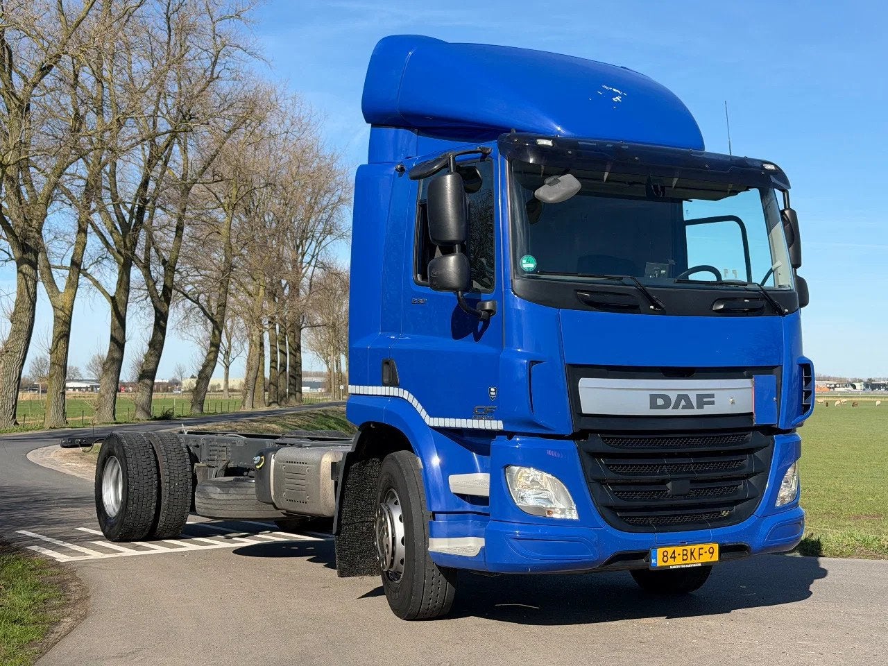 DAF CF 250 CF250.19 EURO6. Chassic cabine (bj 2017), Auto's, Automaat, Achterwielaandrijving, 234 pk, Euro 6