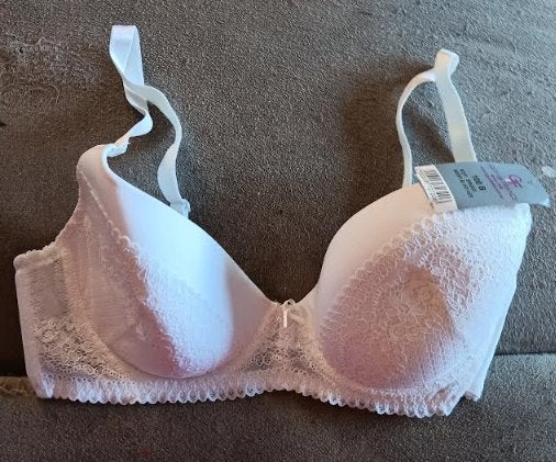 Soutien gorge push-up blanc/beige 100 B NEUF, Kleding | Dames, Ondergoed en Lingerie, Ophalen of Verzenden, Beige, BH