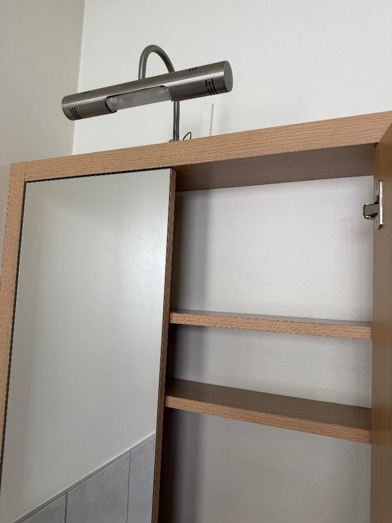Badkamermeubel met wasbak, 25 à 50 cm, Meuble lavabo, Comme neuf, Enlèvement