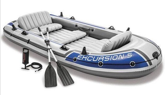 Intex boot, Sports nautiques & Bateaux, Canots pneumatiques, Enlèvement, Neuf, Pagaies, Airdeck