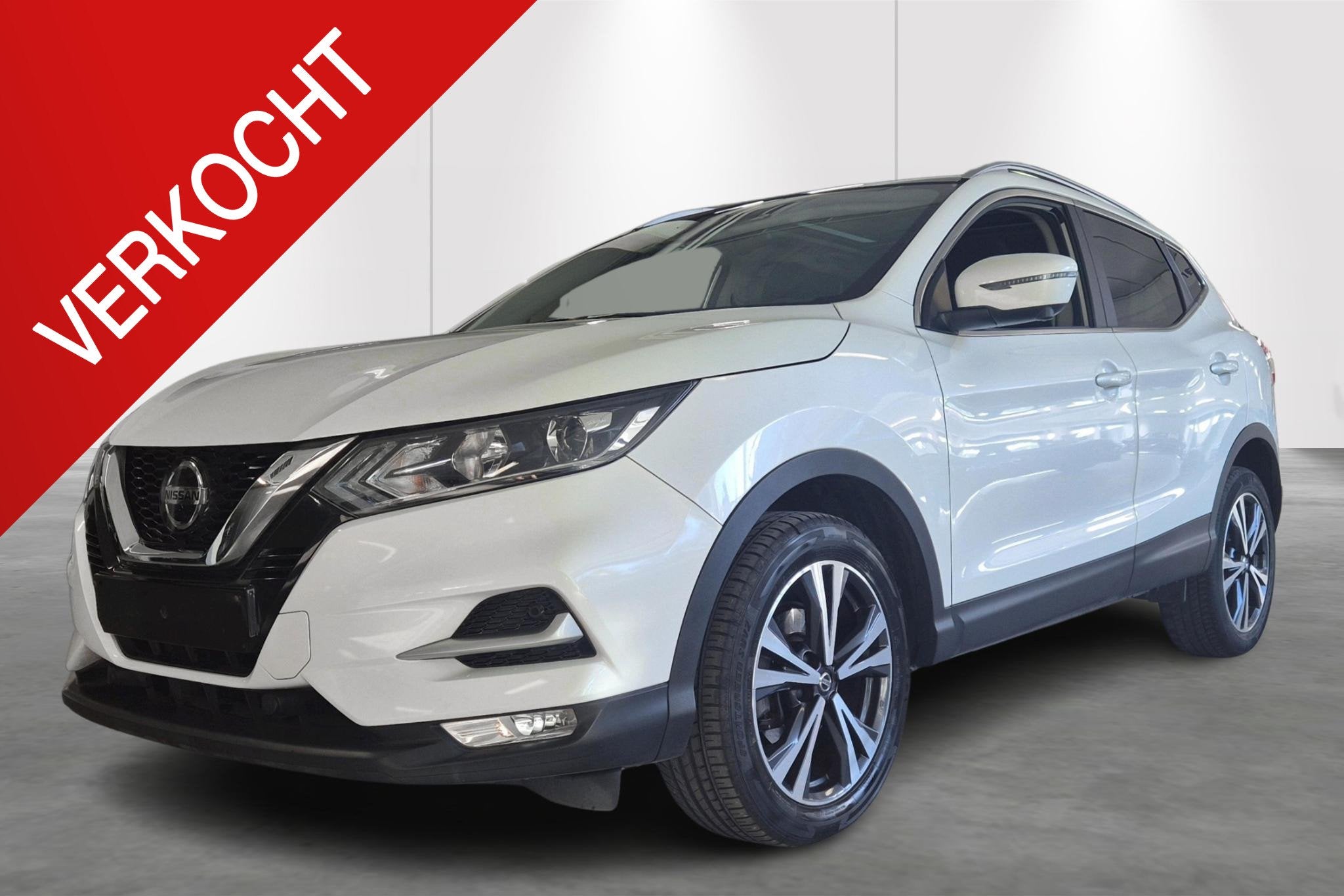 Nissan Qashqai DIG-T 140 N-Connecta Manueel/360 Camera/Navig, Voorwielaandrijving, Gebruikt, 4 cilinders, Wit