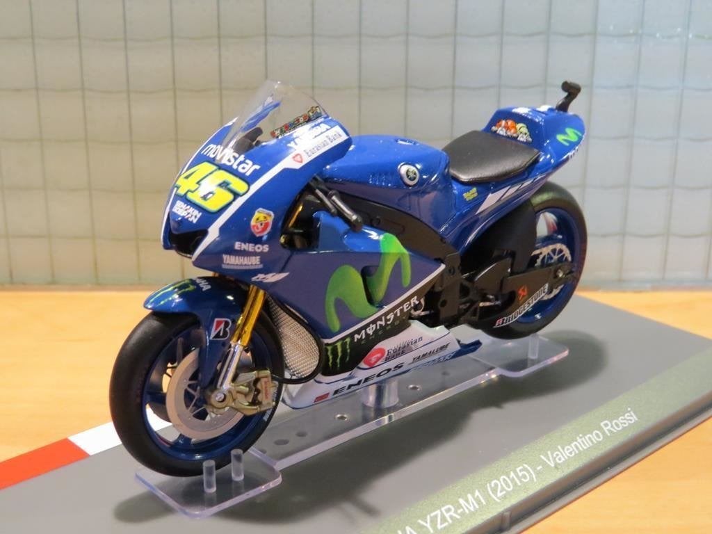 Valentino Rossi Movistar Yamaha YZR-M1 2015 1:18, Enlèvement ou Envoi, Neuf, Moteur, Autres marques