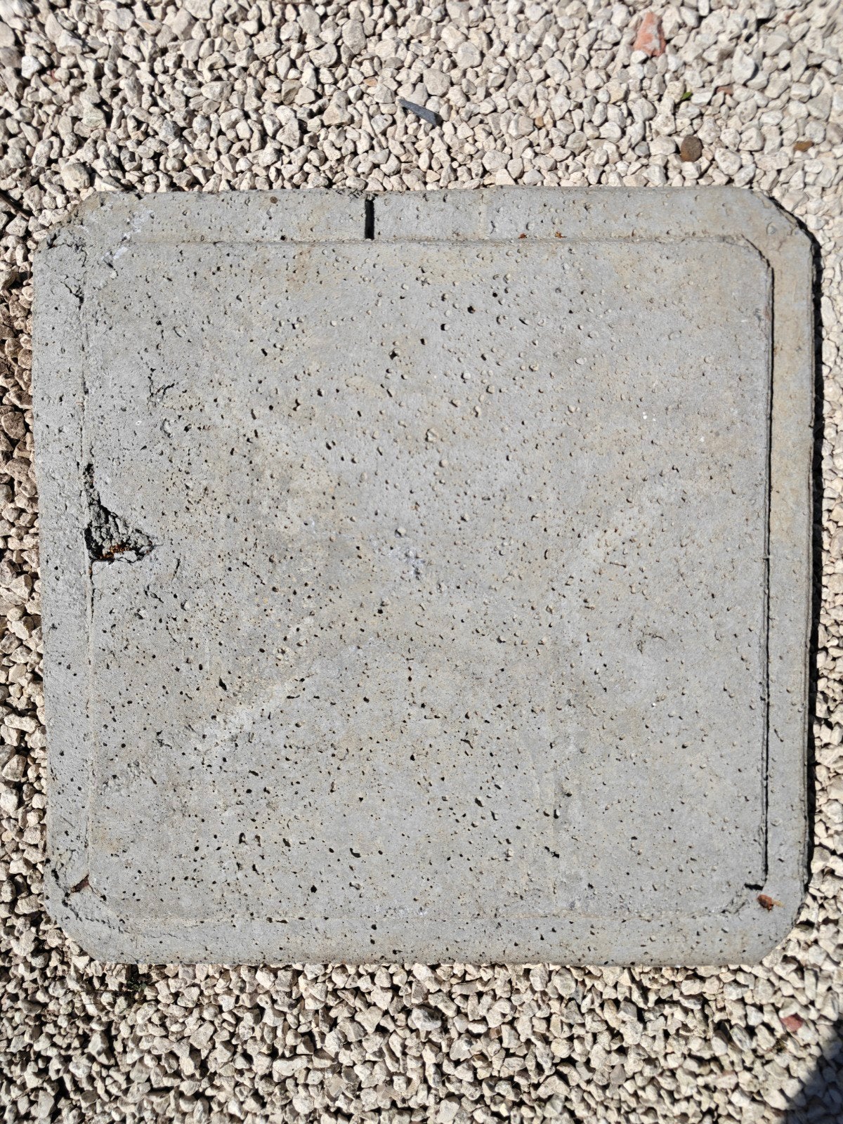 Putdeksel beton 56x56, Ophalen, Zo goed als nieuw