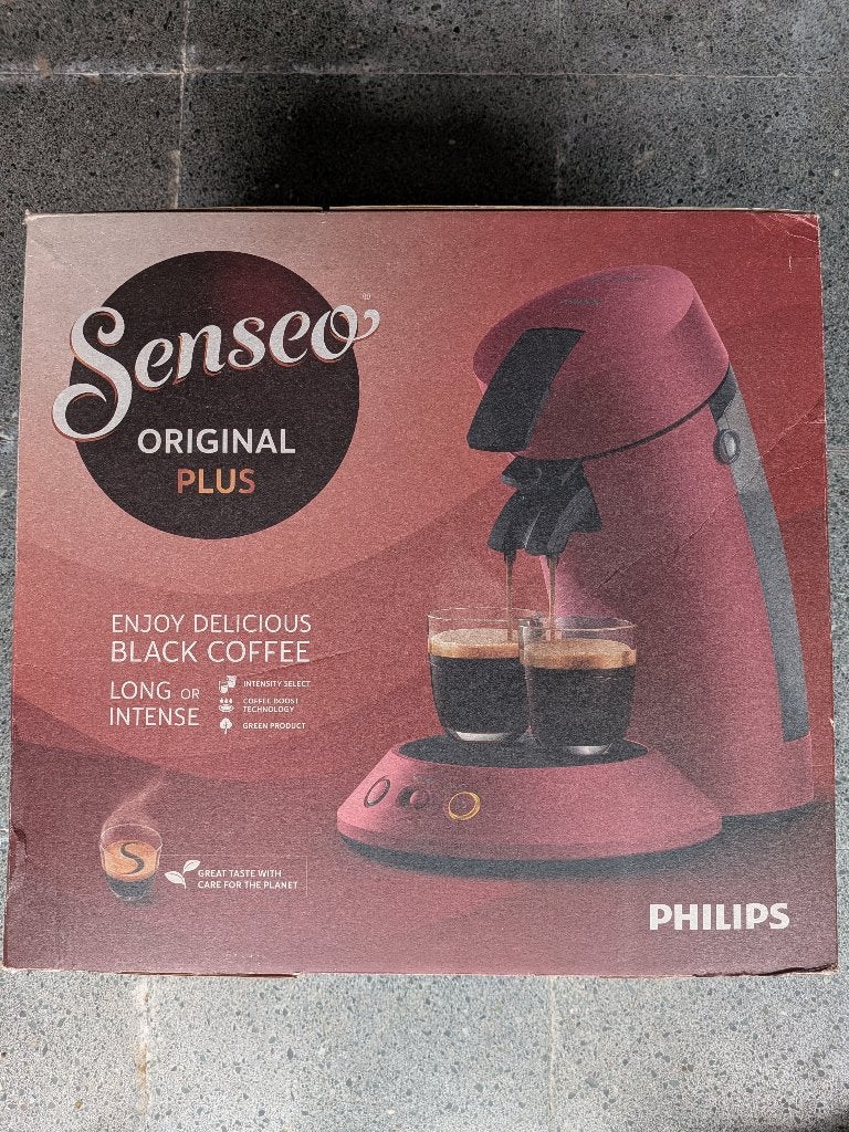 NIEUWE Senseo Original Plus Rood, Elektronische apparatuur, Overige modellen, Nieuw, Ophalen of Verzenden, 2 tot 4 kopjes