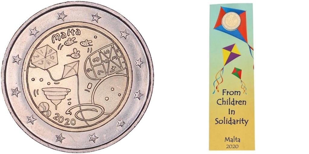 Malta - Coincard 2020 - Games, Timbres & Monnaies, Monnaies | Europe | Monnaies euro, Enlèvement ou Envoi, Malte, 2 euros, Série